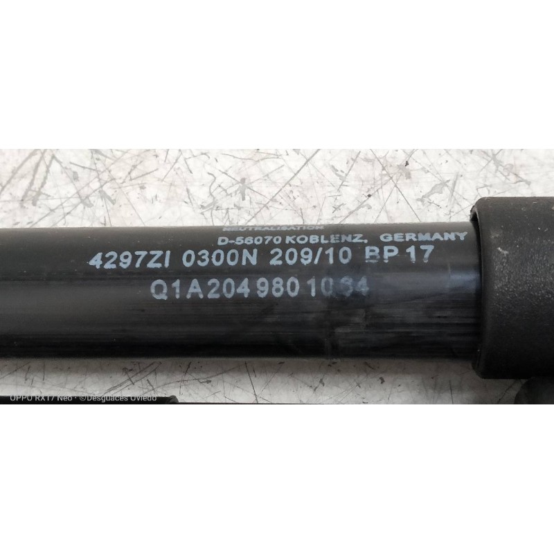 Recambio de amortiguadores capo para mercedes clase glk (w204) glk glk 220 cdi be (204.902) referencia OEM IAM A2049801064  