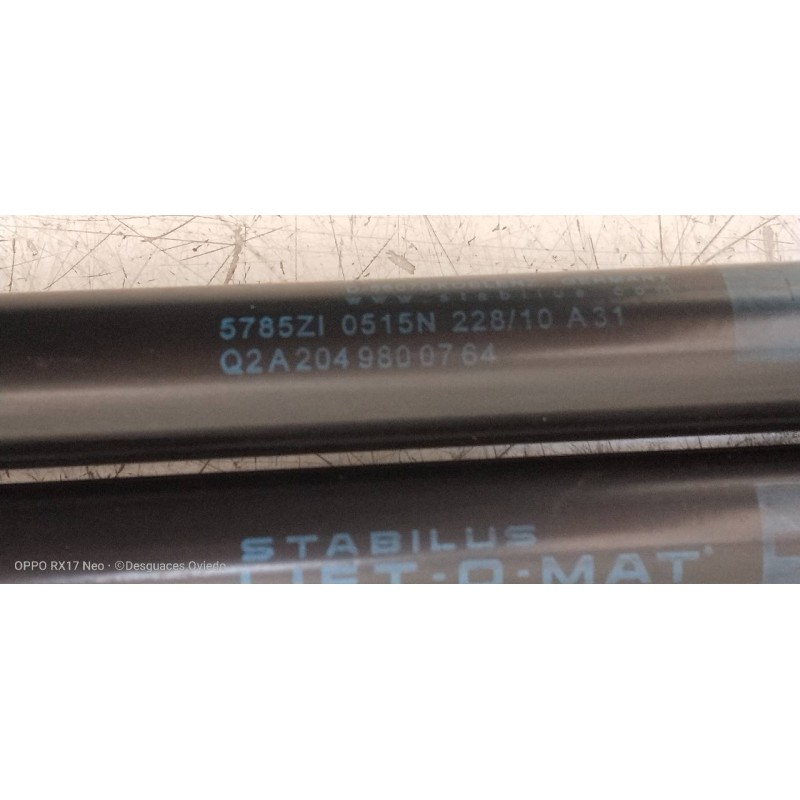 Recambio de amortiguadores maletero / porton para mercedes clase glk (w204) glk glk 220 cdi be (204.902) referencia OEM IAM A204