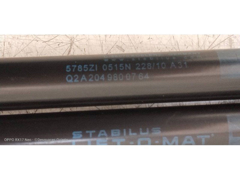 Recambio de amortiguadores maletero / porton para mercedes clase glk (w204) glk glk 220 cdi be (204.902) referencia OEM IAM A204