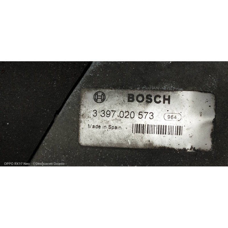 Recambio de motor limpia delantero para citroen xsara picasso 1.6 hdi cat (9hy / dv6ted4) referencia OEM IAM F008B20050 33970205