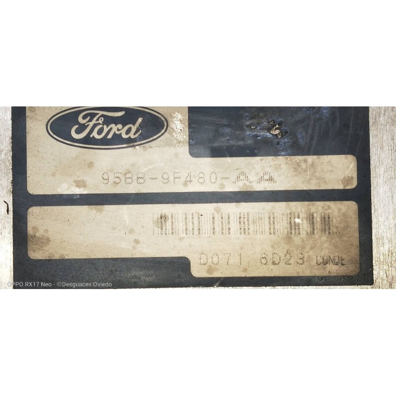 Recambio de centralita motor uce para ford mondeo berlina/familiar (fd) clx berlina referencia OEM IAM 95BB9F480AA  