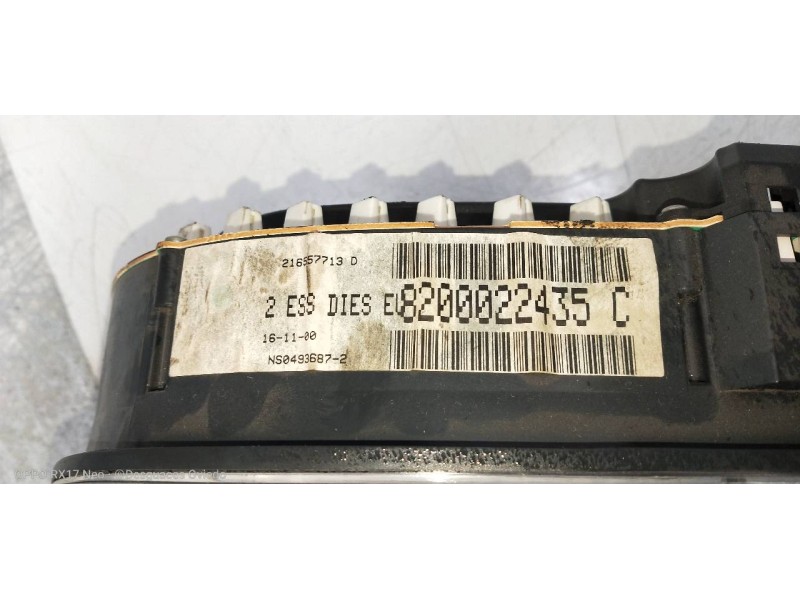 Recambio de cuadro instrumentos para renault laguna (b56) 1.6 16v rt referencia OEM IAM 8200022435C  