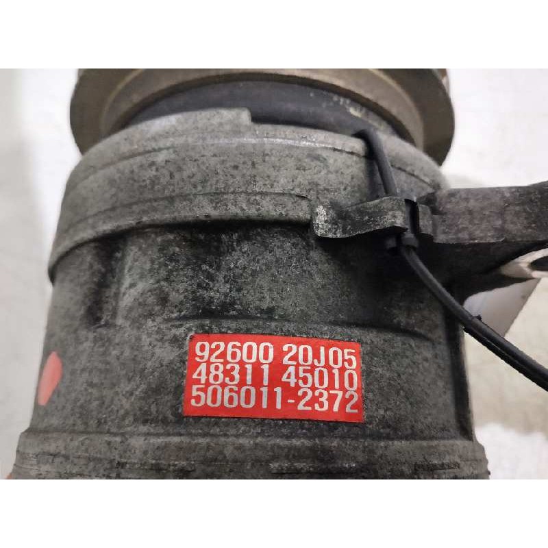 Recambio de compresor aire acondicionado para nissan patrol gr (y60) gr-familiar referencia OEM IAM 5062111341 DKS16H 9260020J05