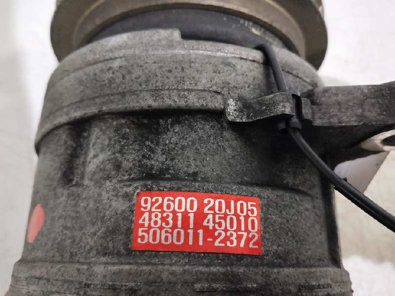 Recambio de compresor aire acondicionado para nissan patrol gr (y60) gr-familiar referencia OEM IAM 5062111341 DKS16H 9260020J05