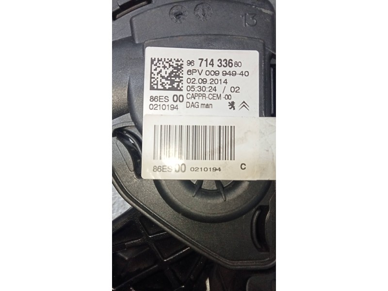 Recambio de potenciometro pedal para citroen c3 1.4 sx plus referencia OEM IAM 9671433680  