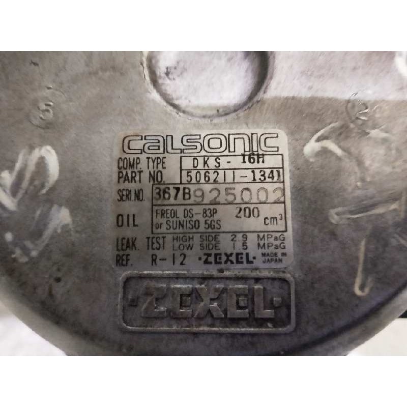 Recambio de compresor aire acondicionado para nissan patrol gr (y60) gr-familiar referencia OEM IAM 5062111341 DKS16H 9260020J05