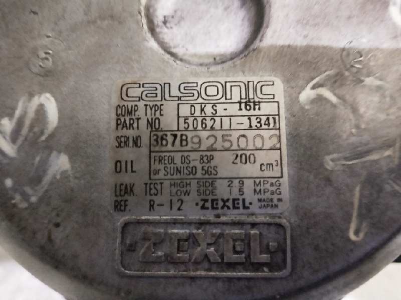 Recambio de compresor aire acondicionado para nissan patrol gr (y60) gr-familiar referencia OEM IAM 5062111341 DKS16H 9260020J05