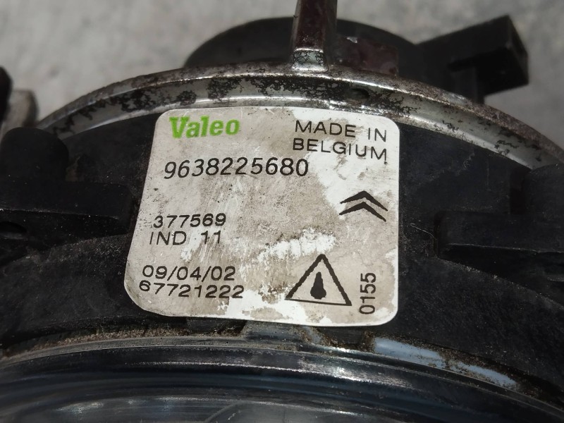 Recambio de faro antiniebla derecho para citroen xsara coupe 2.0 hdi vts (66kw) referencia OEM IAM 9638225680 67721222 