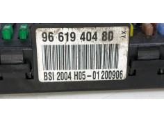 Recambio de caja reles / fusibles para citroen c4 berlina collection referencia OEM IAM 9661940480 BSI2004H05  2