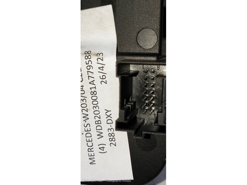 Recambio de mando luces para mercedes clase c (w203) berlina 220 cdi (la) (203.008) referencia OEM IAM A2035450604 04058519 