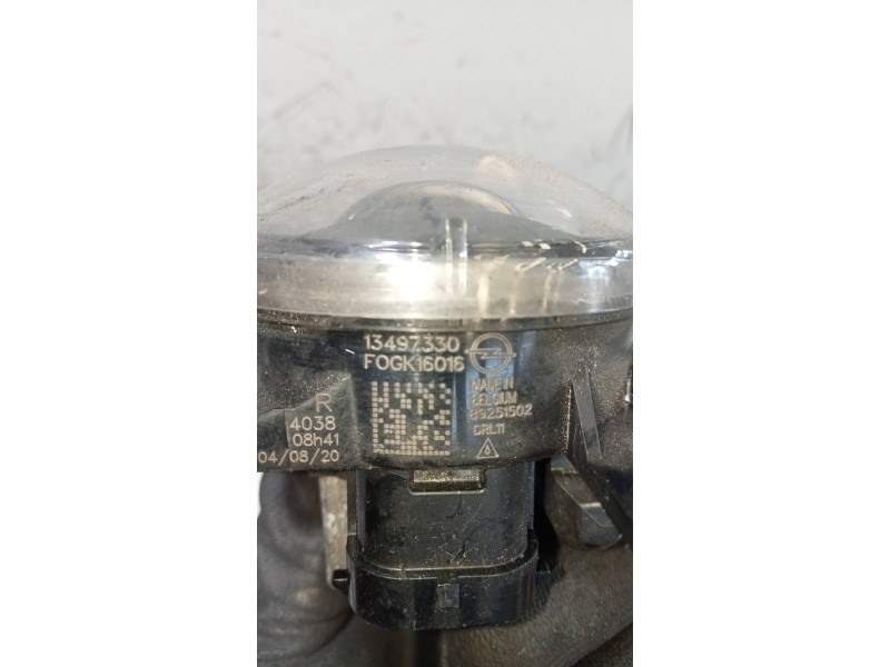 Recambio de faro antiniebla derecho para opel mokka referencia OEM IAM 13497330  