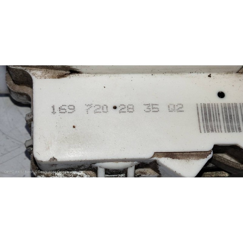 Recambio de motor cierre centralizado delantero derecho para mercedes clase a (w169) a 180 cdi (169.307) referencia OEM IAM 1697