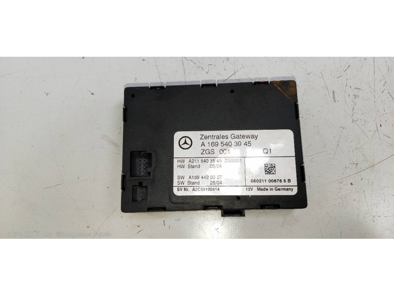 Recambio de modulo electronico para mercedes clase a (w169) a 180 cdi (169.307) referencia OEM IAM A1695403945 A2115403545 A1694