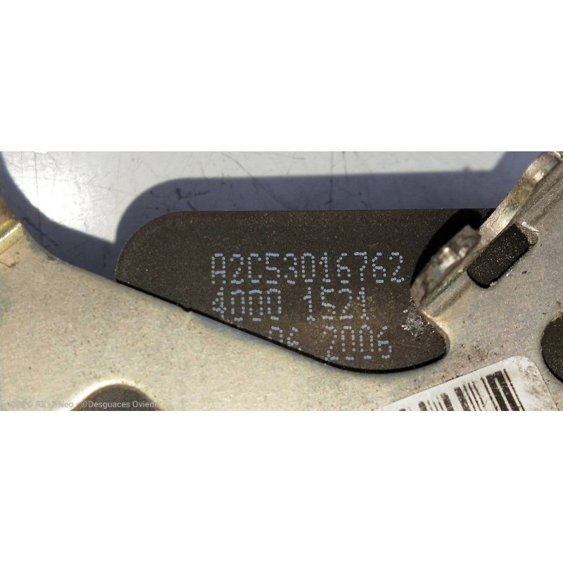 Recambio de motor cierre centralizado trasero izquierdo para mercedes vito (w639) basic, combi 109 cdi compacto (639.601) refere