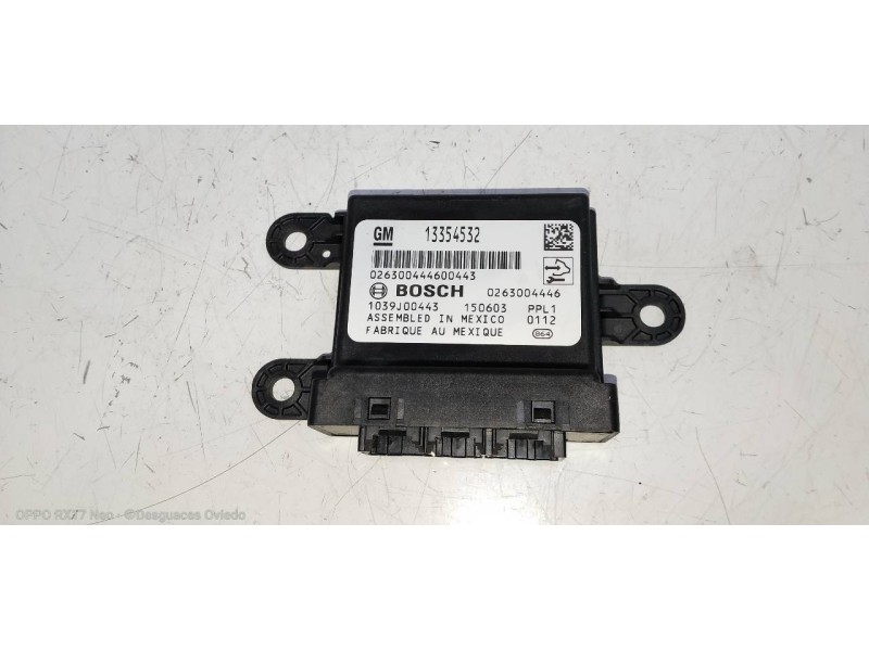 Recambio de modulo electronico para opel insignia berlina excellence referencia OEM IAM 13354532 0263004446 