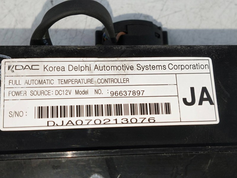 Recambio de mando calefaccion / aire acondicionado para chevrolet epica ltx referencia OEM IAM 96637897 DJA070213076 