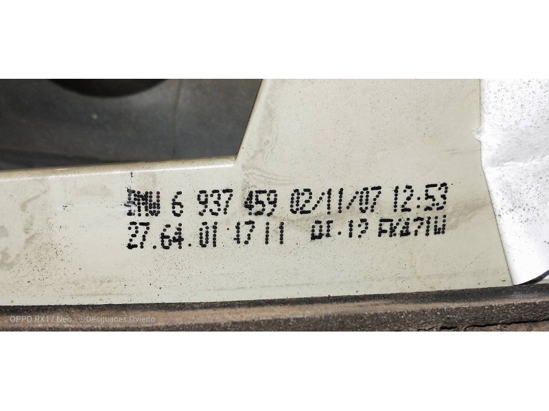 Recambio de piloto trasero izquierdo interior para bmw serie 3 berlina (e90) 320d referencia OEM IAM 6937459  