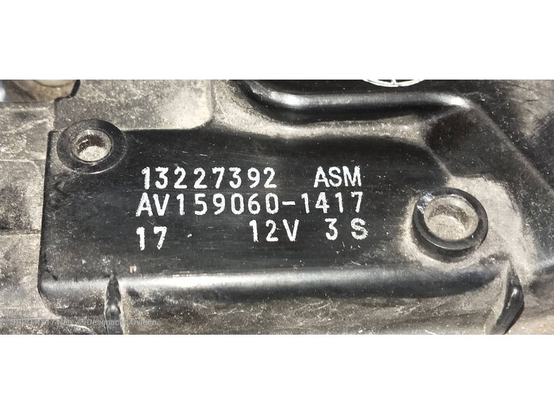 Recambio de motor limpia delantero para opel insignia berlina excellence referencia OEM IAM 13227392 AV1590601417 