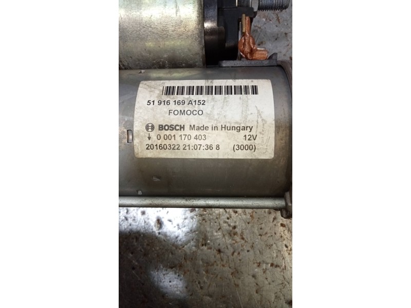 Recambio de motor arranque para ford ka (ccu) trend + referencia OEM IAM 51916169A152 0001170403 
