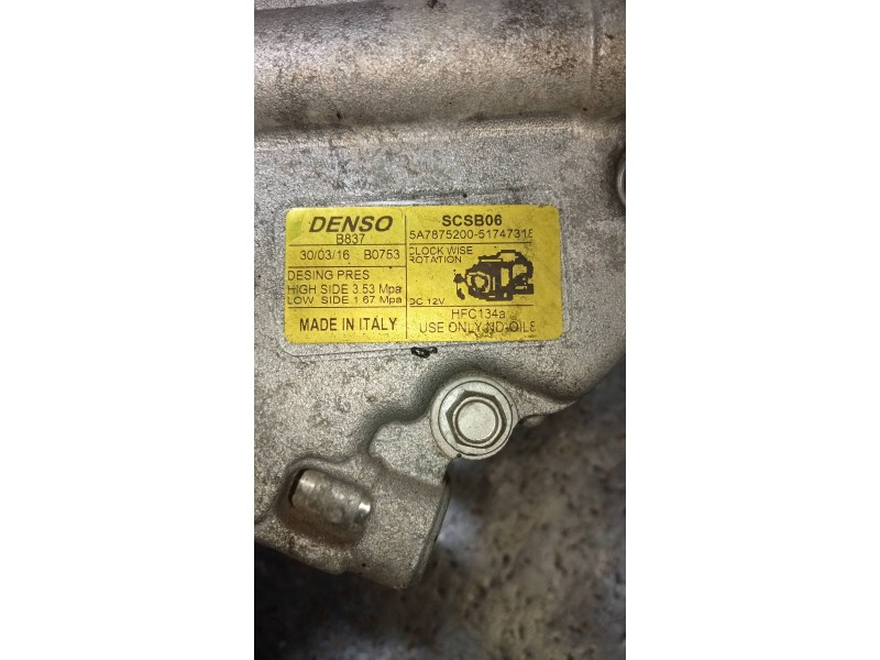 Recambio de compresor aire acondicionado para ford ka (ccu) trend + referencia OEM IAM 5A7875200 5174731E 