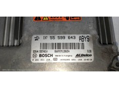 Recambio de centralita motor uce para opel insignia berlina excellence referencia OEM IAM 0281031159 55599643  2