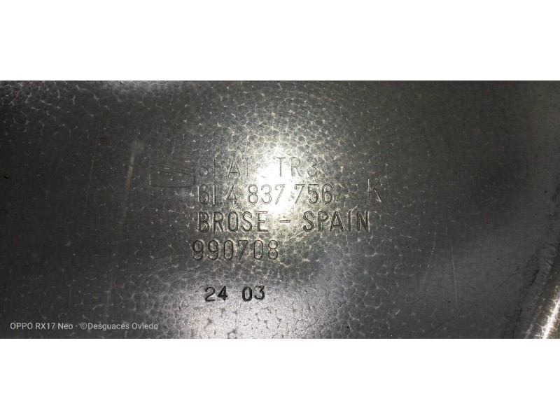 Recambio de elevalunas delantero derecho para seat cordoba berlina (6l2) signo/a referencia OEM IAM 6L4837756 6Q2959801A 4P