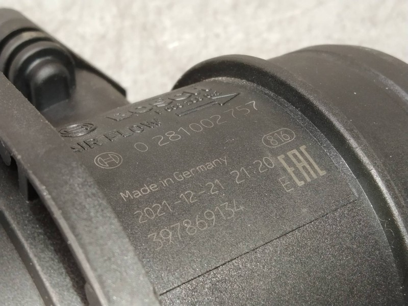 Recambio de caudalimetro para volkswagen touran (1t1) 1.9 tdi referencia OEM IAM 0281002757  