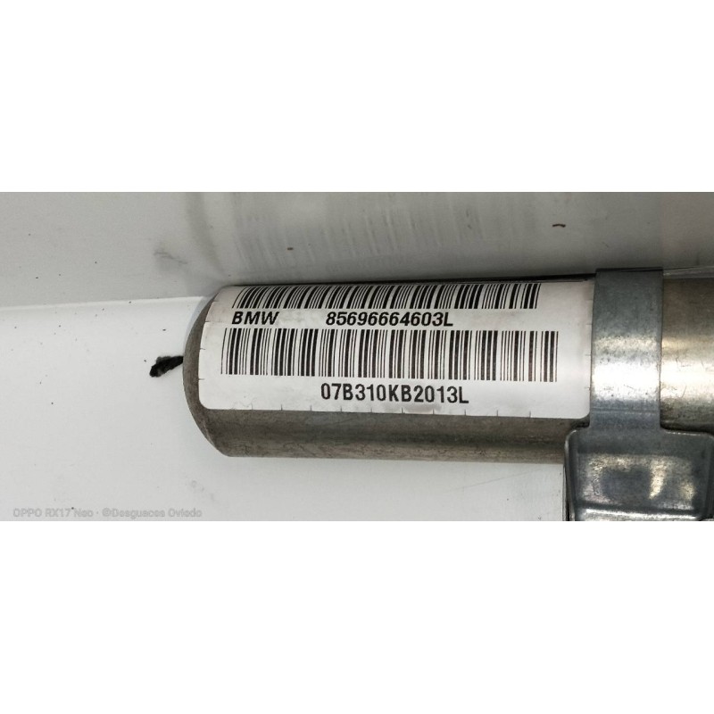 Recambio de airbag cortina delantero derecho para bmw serie 3 berlina (e90) 320d referencia OEM IAM 85696664603L  