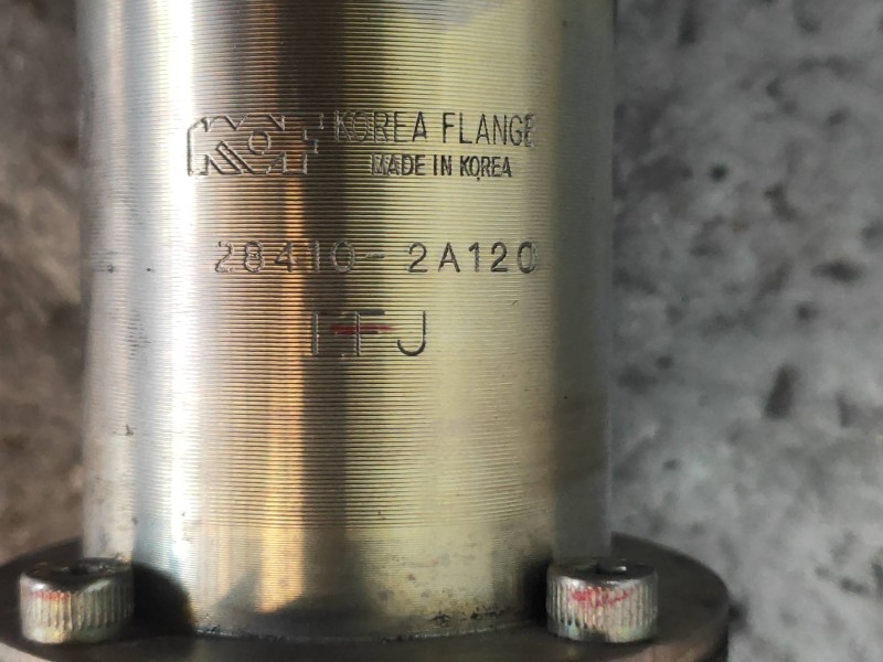 Recambio de valvula egr para kia picanto 1.1 crdi active referencia OEM IAM 284102A120  