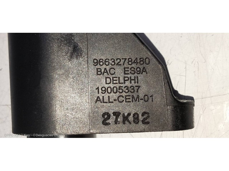 Recambio de bobina encendido para renault laguna ii (bg0) privilege referencia OEM IAM 9663278480  