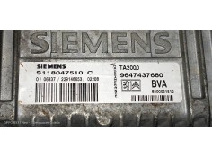 Recambio de centralita motor uce para citroen xsara berlina 1.6i 16v exclusive referencia OEM IAM S118047510C 9647437680  2