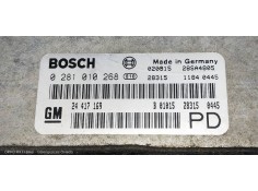 Recambio de centralita motor uce para opel zafira a club referencia OEM IAM 0281010268 24417169  2