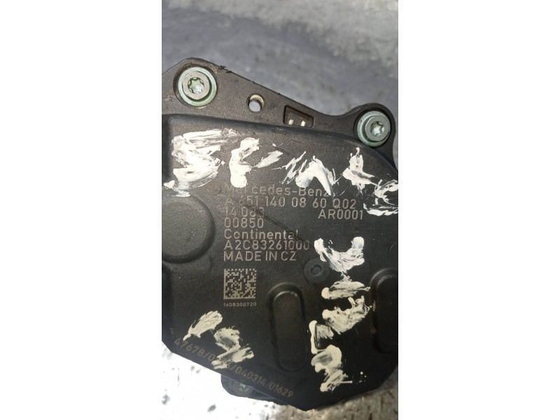 Recambio de valvula egr para mercedes sprinterii caja cerrada (desde 01.06) 210/213/216 cdi (906.611/613) referencia OEM IAM A65