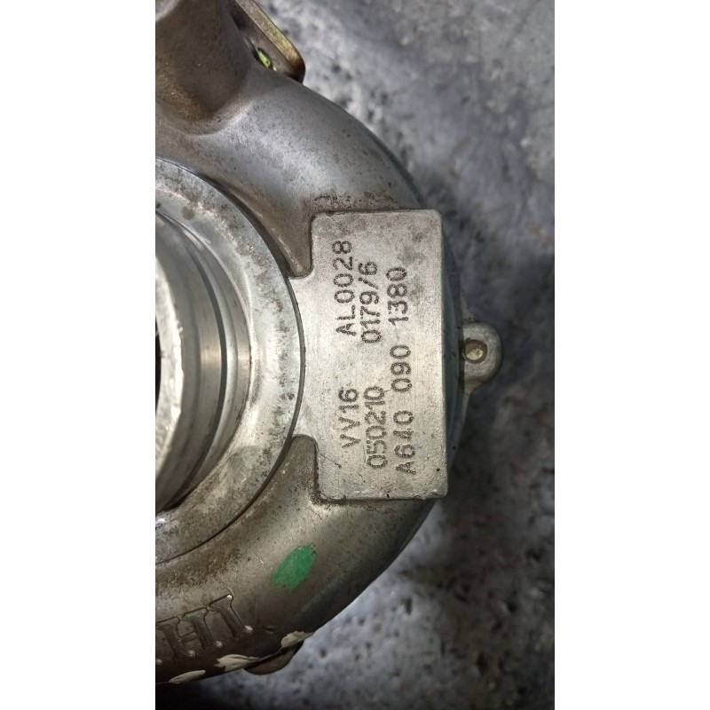 Recambio de turbocompresor para mercedes clase a (w169) a 180 cdi (169.307) referencia OEM IAM A6400901380 VV16AL0028 