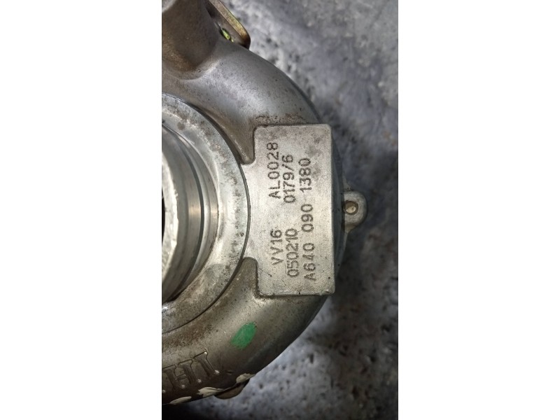 Recambio de turbocompresor para mercedes clase a (w169) a 180 cdi (169.307) referencia OEM IAM A6400901380 VV16AL0028 