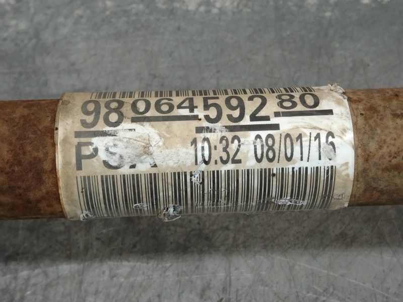 Recambio de transmision delantera derecha para citroen c4 cactus business referencia OEM IAM 9806459280  