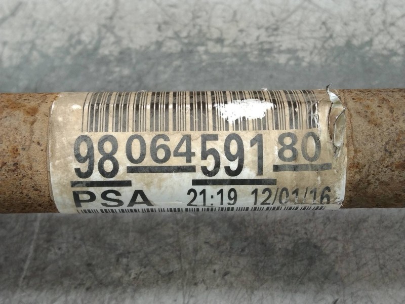 Recambio de transmision delantera izquierda para citroen c4 cactus business referencia OEM IAM 9806459180  