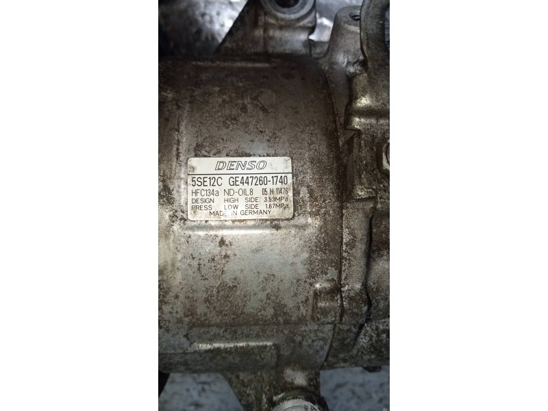 Recambio de compresor aire acondicionado para toyota avensis wagon (t25) 2.2 d-4d executive referencia OEM IAM GE4472601740 5SE1