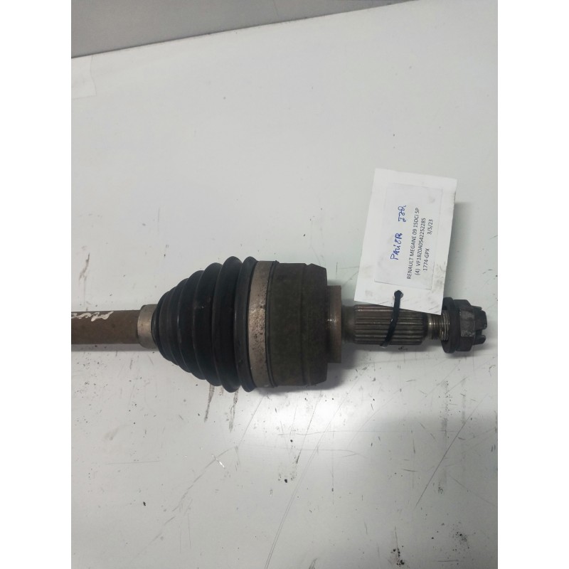 Recambio de transmision delantera izquierda para renault megane iii berlina 5 p authentique referencia OEM IAM 8200725499  