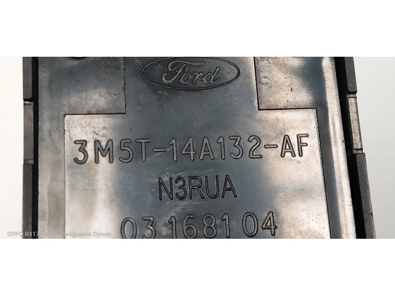 Recambio de mando elevalunas delantero izquierdo para ford focus berlina (cap) 2.0 tdci cat referencia OEM IAM 3M5T14A132AF  