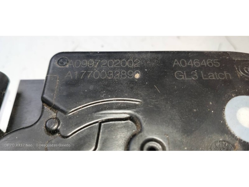 Recambio de motor cierre centralizado delantero derecho para mercedes clase a berlina (bm 177) a 180 d (177.103) referencia OEM 