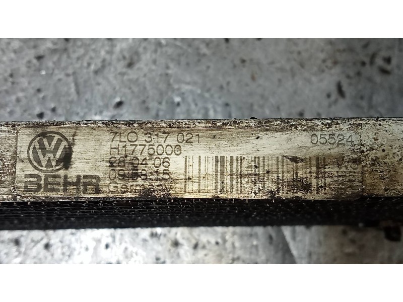 Recambio de radiador aceite para audi q7 (4l) 3.0 tdi referencia OEM IAM 7L0317021 H1775000 