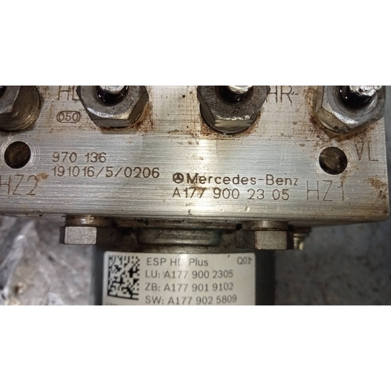 Recambio de abs para mercedes clase a berlina (bm 177) a 180 d (177.103) referencia OEM IAM A1779002305 A1779019102 A1779025809