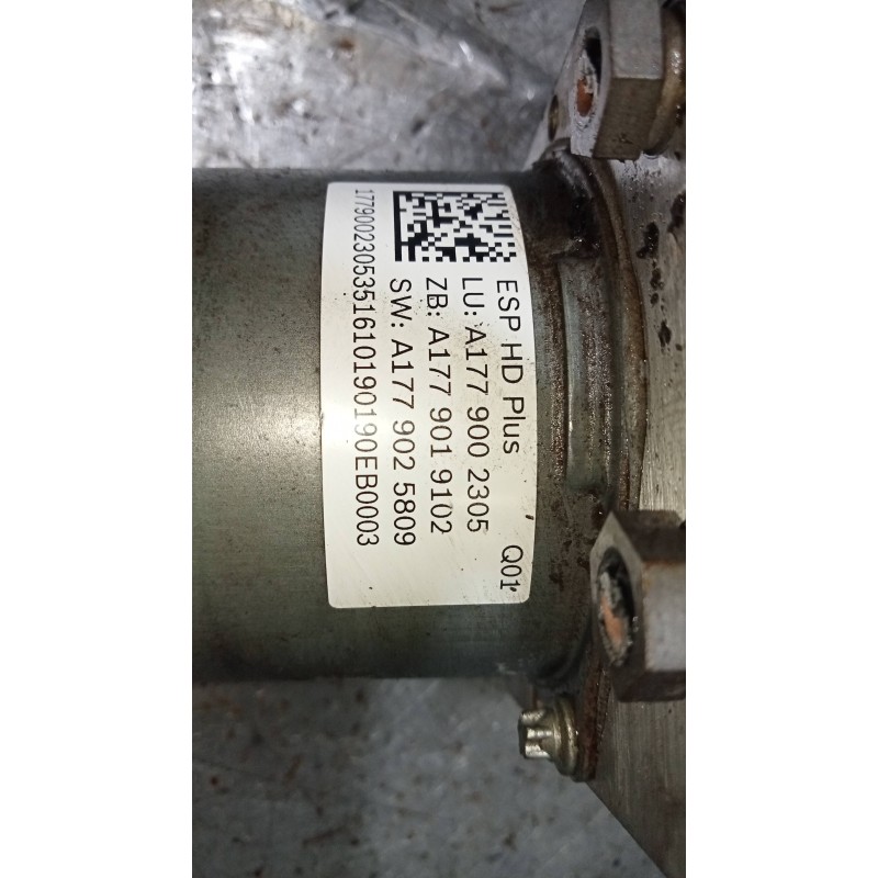 Recambio de abs para mercedes clase a berlina (bm 177) a 180 d (177.103) referencia OEM IAM A1779002305 A1779019102 A1779025809