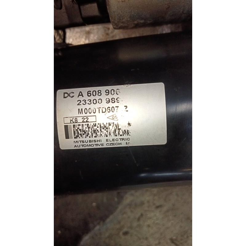 Recambio de motor arranque para mercedes clase a berlina (bm 177) a 180 d (177.103) referencia OEM IAM   