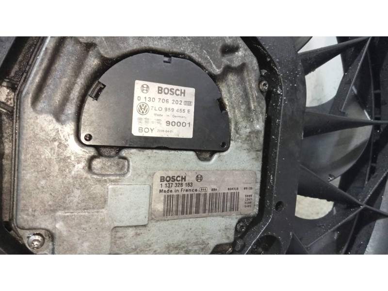 Recambio de electroventilador para audi q7 (4l) 3.0 tdi referencia OEM IAM 7L0121203G 0130706809 7L0959455E 0130706202