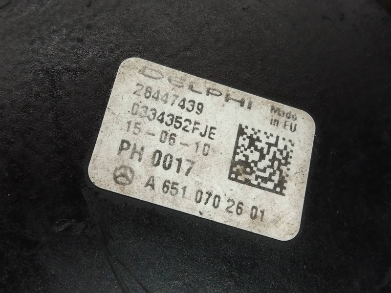 Recambio de bomba inyeccion para mercedes sprinterii caja cerrada (desde 01.06) 210/213/216 cdi (906.611/613) referencia OEM IAM