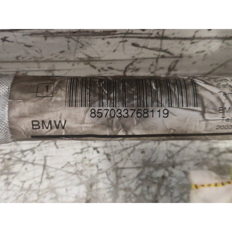 Recambio de airbag cortina delantero derecho para bmw serie 5 berlina (e60) 530d referencia OEM IAM 857033768119  