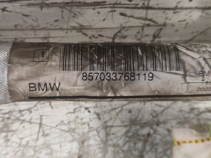 Recambio de airbag cortina delantero derecho para bmw serie 5 berlina (e60) 530d referencia OEM IAM 857033768119  