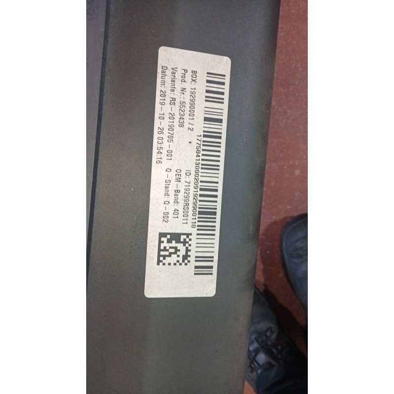 Recambio de puente trasero para mercedes clase a berlina (bm 177) a 180 d (177.103) referencia OEM IAM   DISCO / ABS